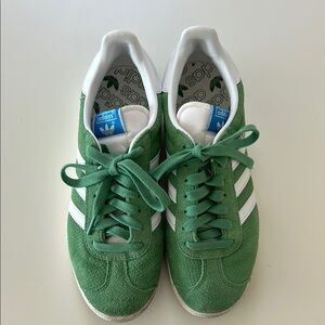 adidas Green and White Women's Sneakers